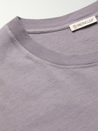 Moncler Genius - 6 Moncler 1017 ALYX 9SM Logo-Embellished Cotton-Jersey T-Shirt - Purple