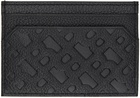 BOSS Black Embossed Card Holder