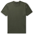 TOM FORD - Slim-Fit Lyocell and Cotton-Blend Jersey T-Shirt - Green