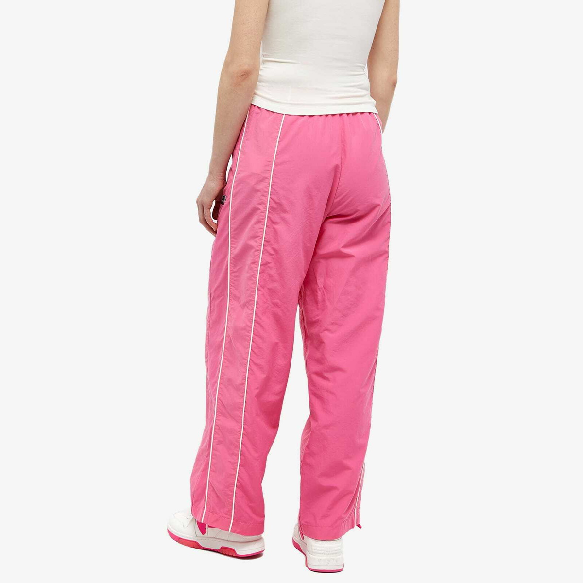 Ambush Women's Denim Nylon Pant in Pink Ambush