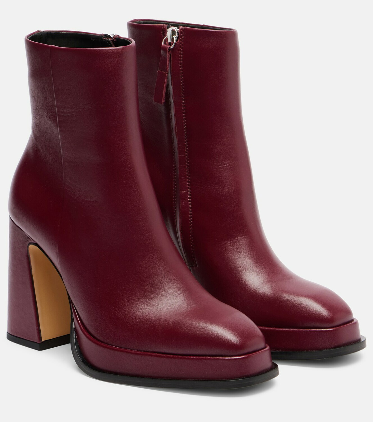 Souliers Martinez Nova Chueca 95 leather ankle boots