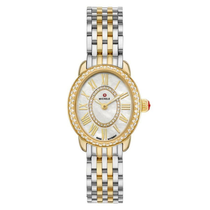 Photo: Michele Serein Oval Quartz Diamond Mother of Pearl Dial Ladies Watch MWW21H000002