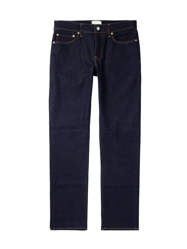Photo: Sid Mashburn - Clift Slim-Fit Straight-Leg Stretch Jeans - Blue
