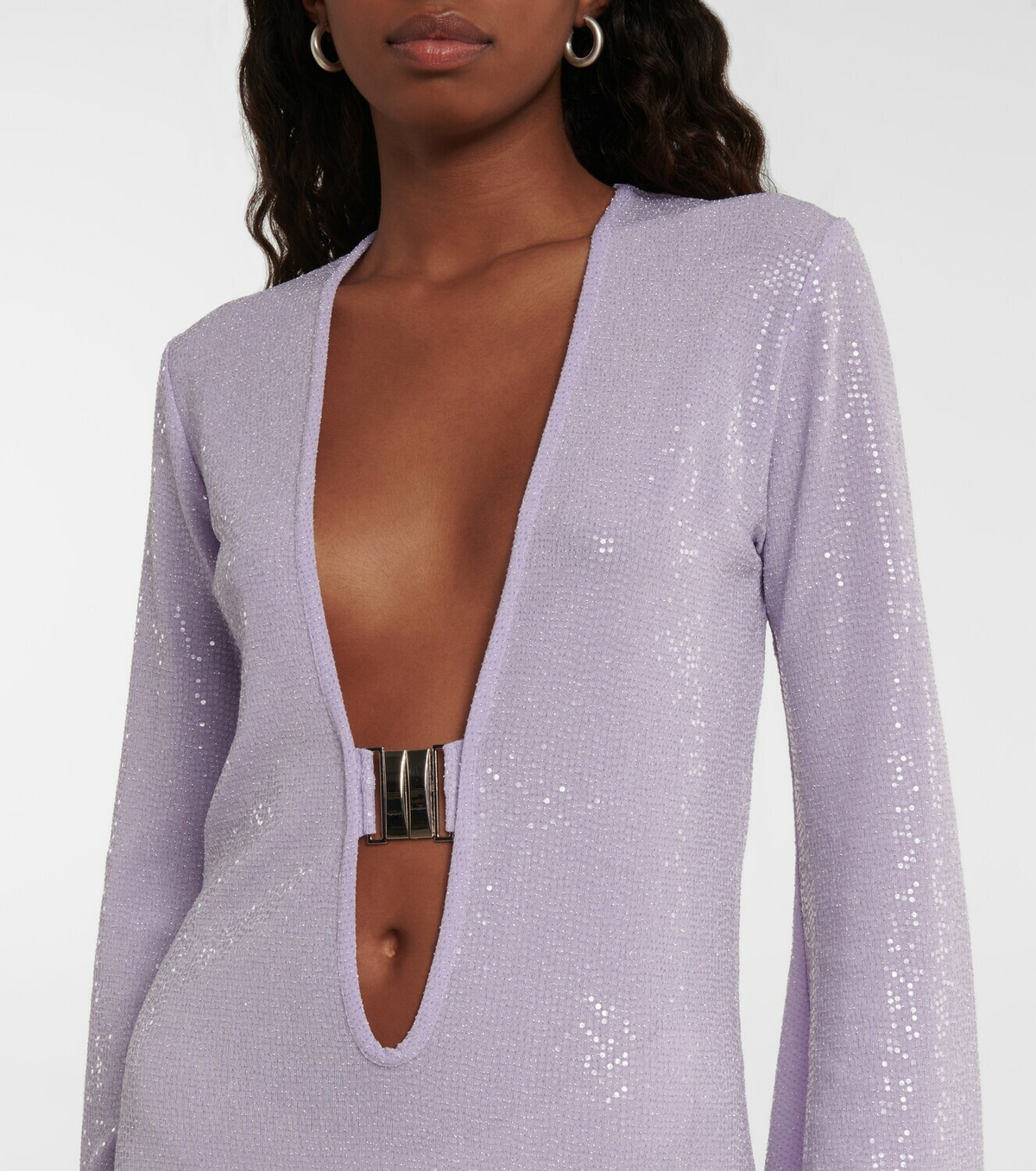 Dodo Bar Or Sequin-embellished minidress