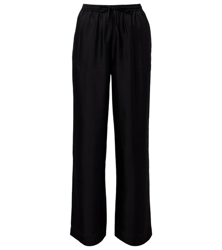 Photo: Asceno Aurelia silk wide-leg pants