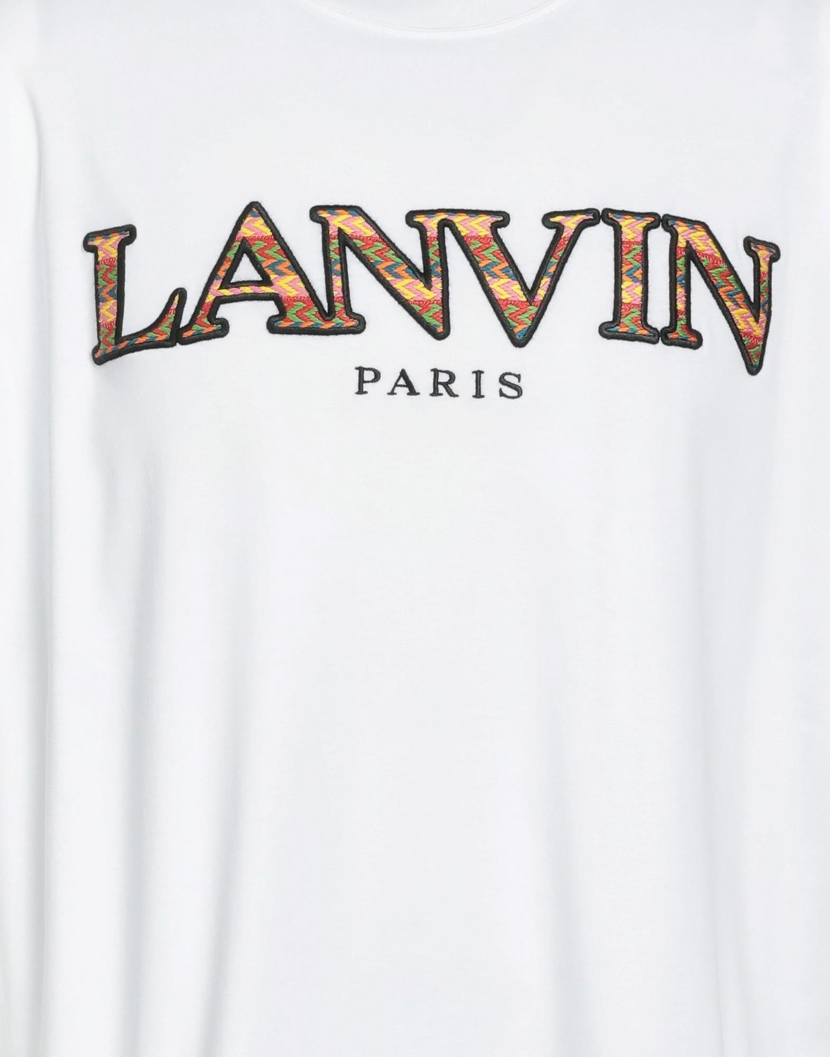 Lanvin Mens T-shirt in White