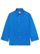 L.E.J - Indigo-Dyed Selvedge Cotton Coat - Blue