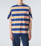 Prada Striped cotton jersey T-shirt