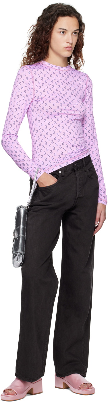 Stine Goya Pink Juno Long Sleeve T-Shirt