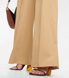 Loewe - Mid-rise wool-blend pants