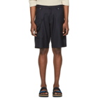 Jacquemus Navy Le Short Gadjo Shorts