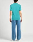 Jacob Cohёn Mens Polo shirt Turquoise