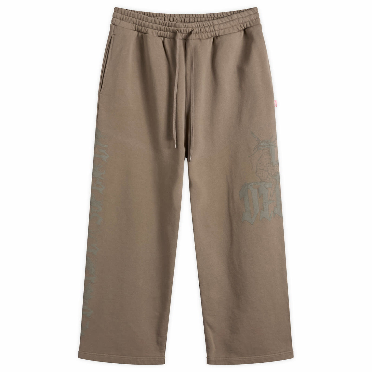 Diesel Gray P-Leo-Dev Sweatpants Diesel