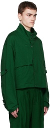 Kiko Kostadinov Green Meno Jacket