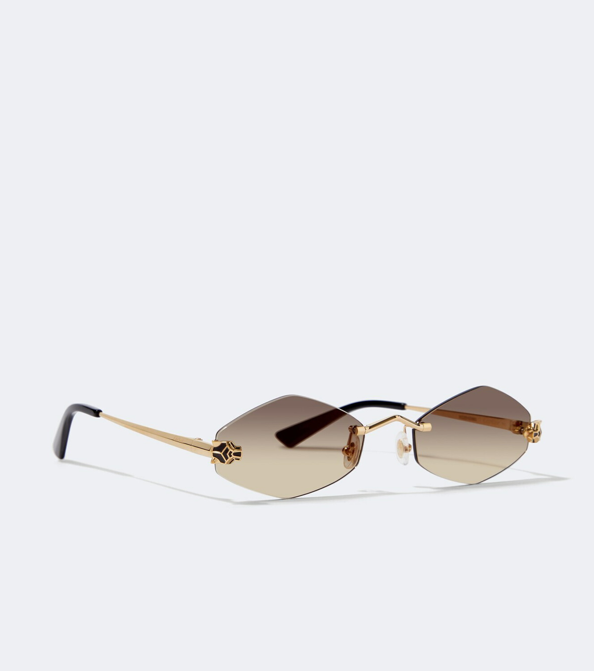 Cartier Eyewear Collection Panthère De Cartier oval sunglasses