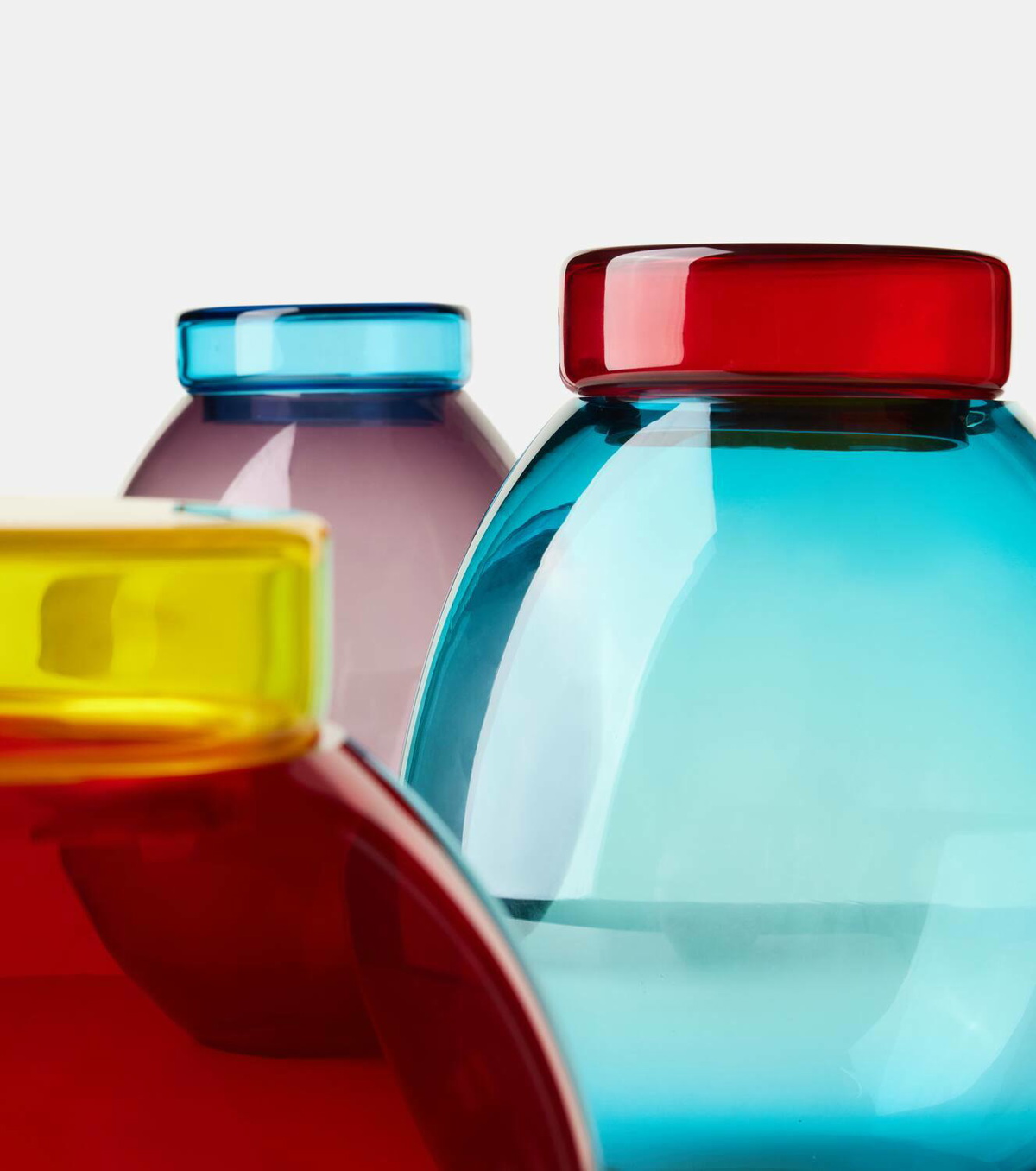 Polspotten Bloated Caps And Jars set of 4 containers