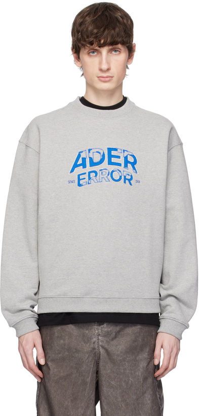 Photo: ADER error Gray Edca Product. 45 Sweatshirt