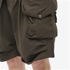 GOOPiMADE Men's MOX-01 Yoroi- Utility Pocket Shorts in Rusty Iron