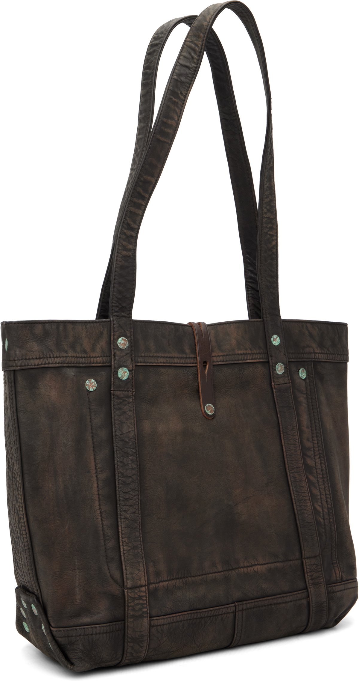 RRL Brown Leather Tote