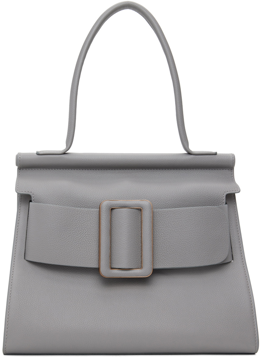 BOYY Gray Karl Soft Top Handle Bag