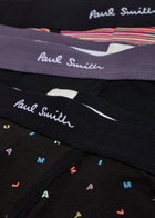 Paul Smith Stretch-cotton Trunks set of Three Multicoloured