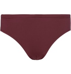 Orlebar Brown - Dachshund Two-Tone Swim Briefs - Men - Burgundy