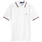 Polo Ralph Lauren Men's Tipped Polo Shirt in White