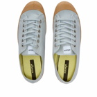 Novesta Men's Star Master Gum Sole Sneakers in Grey/Gum