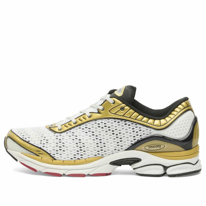 Photo: Saucony Progrid Paramount Sneaker in White/Gold