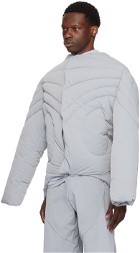 Nuba SSENSE Exclusive Gray Puffer Jacket