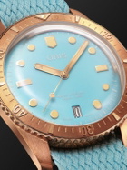 Oris - Divers Sixty-Five Automatic 38mm Bronze and Recycled-Perlon Watch, Ref. No. 01 733 7771 3155-07 3 19 02BR