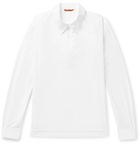 Barena - Cotton-Poplin Half-Zip Shirt - White