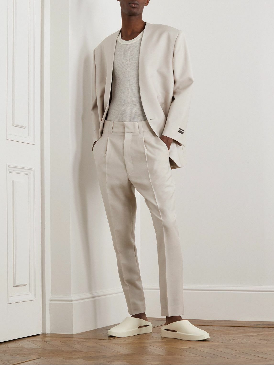 Fear of God - Eternal Slim-Fit Pleated Mohair and Wool-Blend Suit