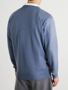 Peter Millar - Lava Cotton and Modal-Blend Sweater - Blue
