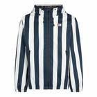 MC2 Saint Barth Man Hooded Lightweight Windbreaker With Striped Print