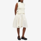 Cecilie Bahnsen Women's Owen Vest in White