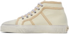 Dolce & Gabbana Beige Vintage Re-Edition Sneakers