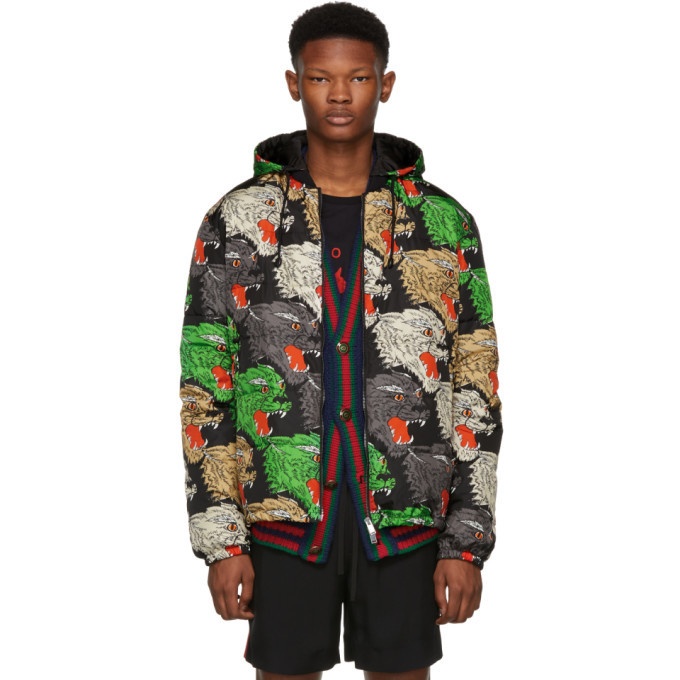 Photo: Gucci Multicolor Panther Down Jacket