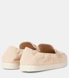 Tory Burch Ballet suede loafers