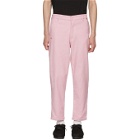 Dickies Construct Pink Corduroy Straight Slim Trousers