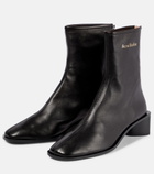 Acne Studios - Logo leather ankle boots