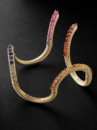 Luis Morais - Serpentine Gold Sapphire Ring - Gold