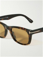 TOM FORD - Kendel Square-Frame Tortoiseshell Acetate Sunglasses