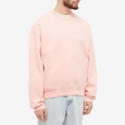 Nike Men's NRG Crew Sweat in Bleached Coral/White