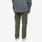 Save Khaki Men's Cord Easy Chino in Thyme