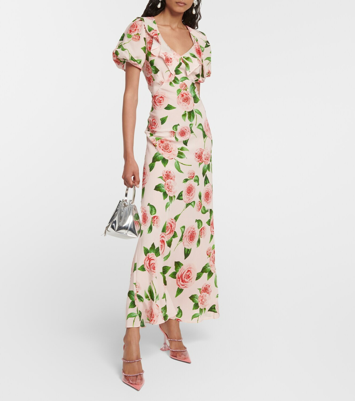 Rodarte Floral silk maxi dress Rodarte