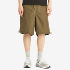 Taion Men's Military Reversible Wide Shorts in Black