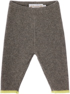 Bonpoint Baby Gray Bambini Sweater & Lounge Pants Set