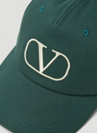 Logo Baseball Hat in Green