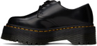 Dr. Martens Black 8053 Leather Platform Casual Oxfords